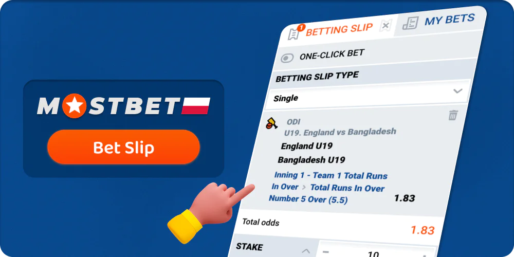 Czym jest kupon zakładów w serwisie Mostbet?