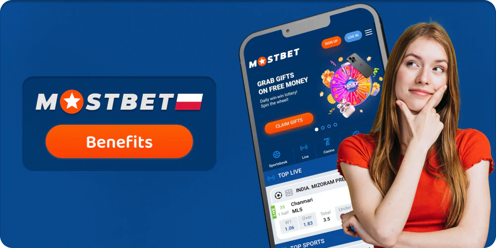 Korzyści Mostbet dla polskich graczy i obstawiających