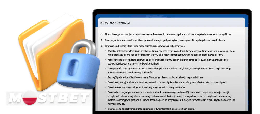 Polityka prywatności w Mostbet Polska
